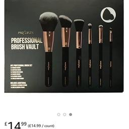 Brand new 
Profusion Professional brush vault 
Unwanted gift. 
£6