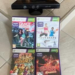 Kinect für Xbox 360
mit vier Spielen