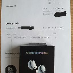 Samsung Galaxy Buds Pro Phantom Silver, Neu ,ungeöffnet , orginal von Samsung.
Preis normalerweise 130€.
Abholung in Stuttgart oder mit versichertem Versand für 5€.