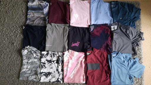 Buy & Sell West Midlands Sandwell - Photos for 15 mens job lot t shirt top bundle med/large