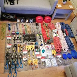 Huge Joblot of rock climbing gear for sale
All Mostly new

Please see pictures for details as way to much to list or please feel free to contact me for info

Cost over £1700
Looking for £1400 or offers

Please feel free to ask any questions as it doesn't let me type nearly enough info in here