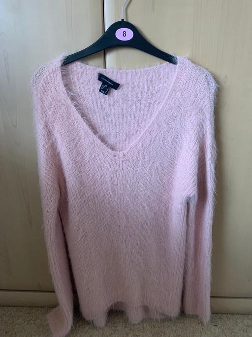 Buy & Sell Shropshire Telford and Wrekin - Photos for Pink fluffy jumper XS