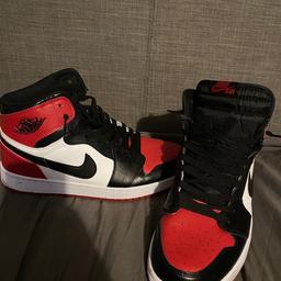 Air Jordan 1s in great condition, only worn a couple of times.