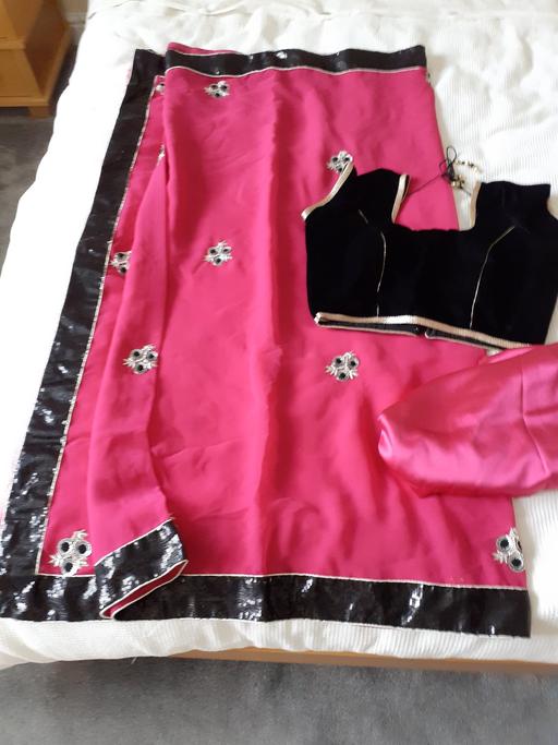 Buy & Sell West Midlands Sandwell - Photos for brand new ceris & black sari 🥻