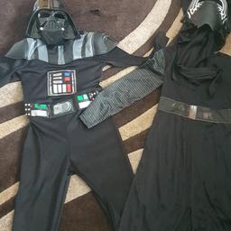 x2 age 7 to 8 age 
starwars outfit ideal for bookday