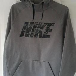 Nike dri-fit hoodie, excellent condition only worn a couple of times size medium but is a smaller fit.