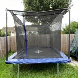 Good condition, foldable, 12ft. Safety zip