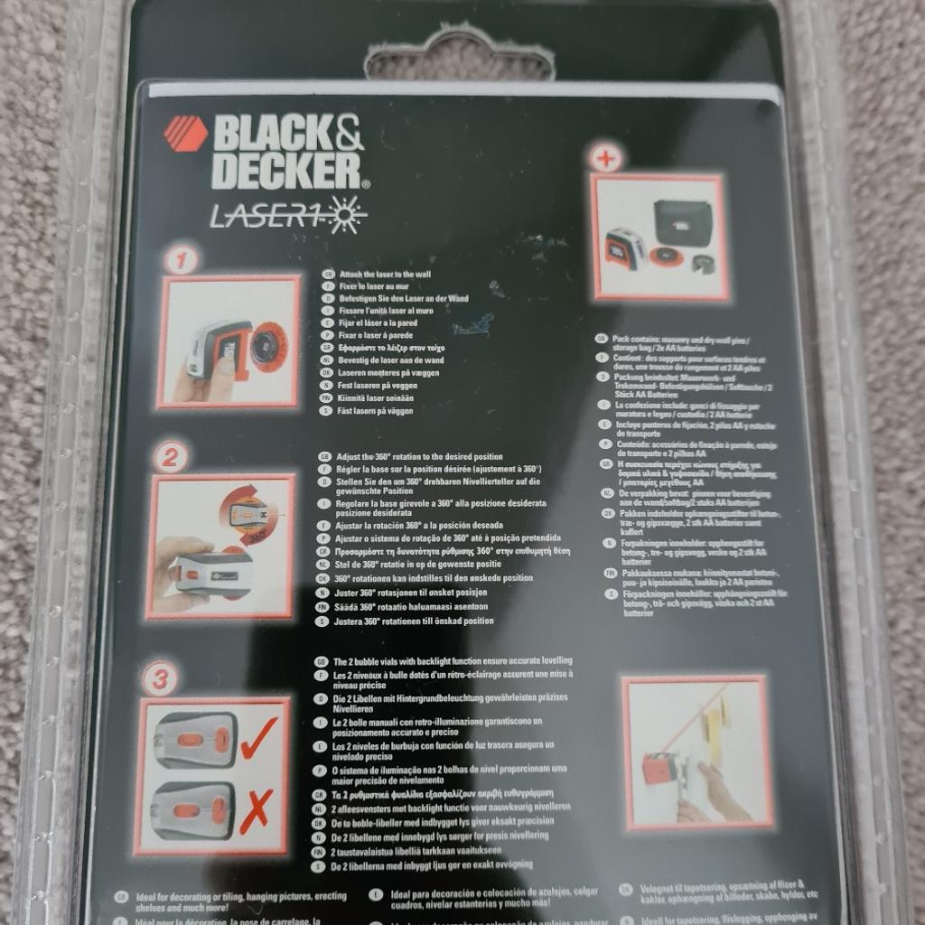 Black & Decker - BDL120 Manual Laser Level