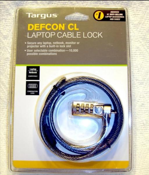 Buy & Sell South East London West Norwood - South East London - Photos for Targus laptop cable lock (Lancaster locks)