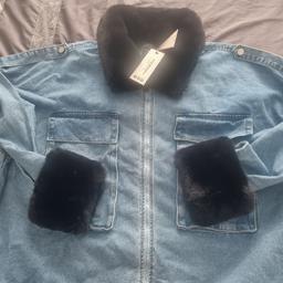 bnwt denim jacket size 20/22 order by mistake