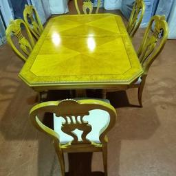SECOND HAND TABLE AND 6 CHAIRS £100.00
TABLE AND CHAIRS £100.00
44 INCHES X 99 INCHES
(HAS TABLE EXTENDER)
IN GOOD USED CLEAN CONDITION
PLEASE CALL 01709 208200 FOR MORE INFO

All items are recommended that you come and view before we deliver

Collection is available
Items are sold as seen

B&W BEDS
Bargains delivered
Unit 1-2 Parkgate court
The gateway industrial estate
Parkgate
Rotherham
S62 6JL
01709 208200
07775376595