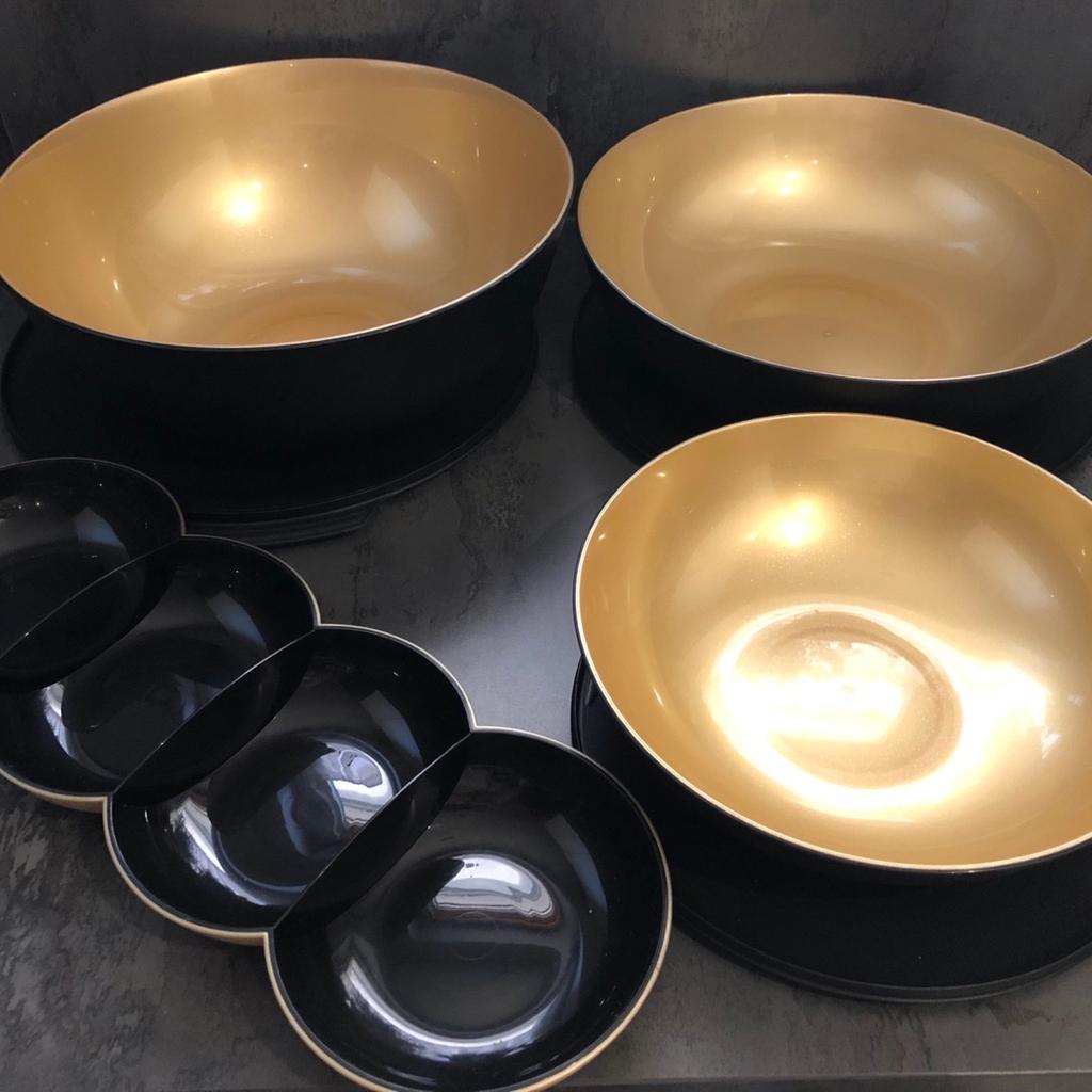 41+ Tupperware Schwarz Gold, Tupperware allegra schüssel set