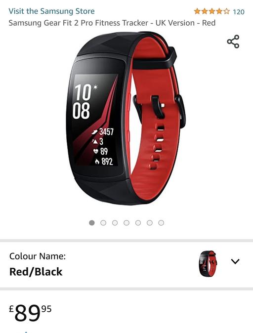 Buy & Sell Buckinghamshire Burnham - Slough - Photos for Samsung Fit Pro - Large Red