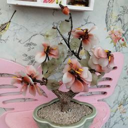 Pretty, large Chinese jade blossom tree.

Please check out my other items and can post and combine postage for multiple buys 😊