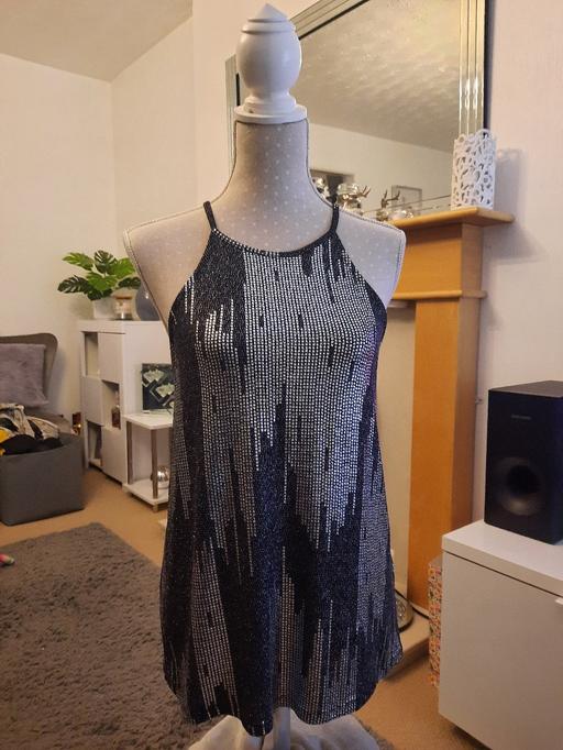 Buy & Sell West Midlands Walsall - Photos for ladies stretch black sparkle top fit 10/14