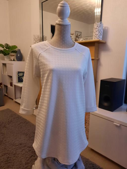 Buy & Sell West Midlands Sandwell - Photos for ladies tunic dress top ivory papaya size 10