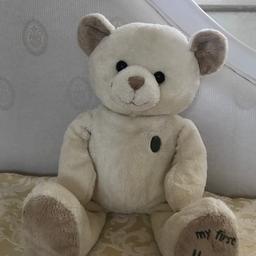 Beautiful velvet soft original harrods first bear comes with bag unwanted gift