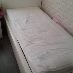 mattresses is not included just the bed frame with storage from IKEA Malm bed u believe. standard single, needs collections asap