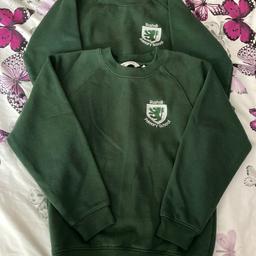 Green
2 x Rushall Primary school jumpers
Age 7-8 years