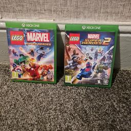 SUPERHEROES 1&2 PERFECT CONDITION GOOD  LIKE NEW NEVER WAS PLAYED COLLECTION ONLY