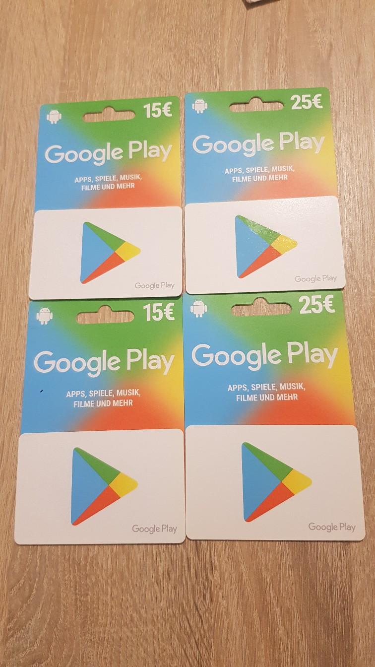 Google Play Gutscheinkarte in 8431 Gralla für € 75,00 zum Verkauf