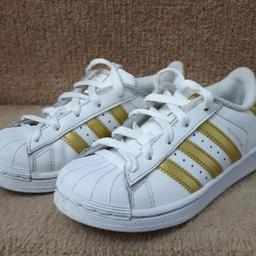 Adidas Superstar Trainers size 11. Good condition.