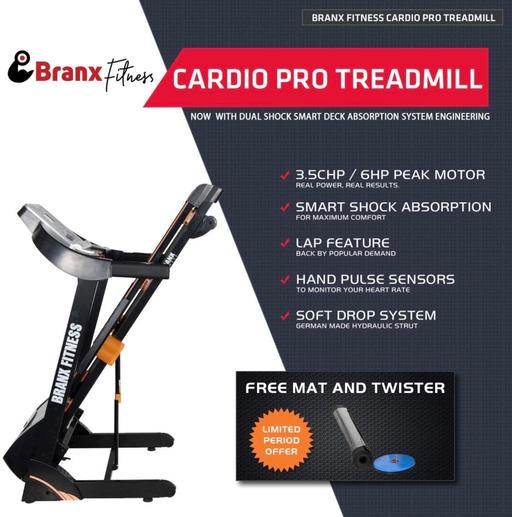 Buy & Sell East London Redbridge - Photos for Brand Fitness Foldable Touchscreen Treadmill