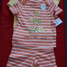 Baby boy 2 pack suits. Top n Bottom.  New good Condition.  orange N musterd colours.  size 12 to 18 months.