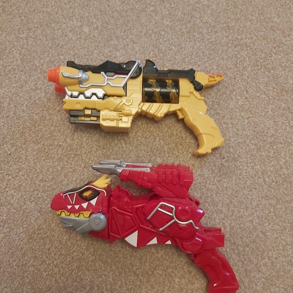 Power Rangers Dino Charge Weapons in WF6 Wakefield for £15.00 for sale ...