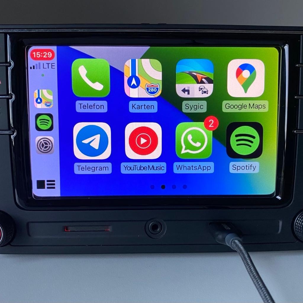 VW RCD330+ CarPlay 6RD035187B Golf Polo T5 T6 in 49434 Neuenkirchen ...