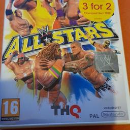 WII Allstars wrestling game