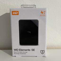 WESTERN DIGITAL 4TB Festplatte WD Elements SE, HDD, 2.5 Zoll, Extern, Schwarz

• Neupreis: 110€
• Neu!

- Angebote machen
- Selbstabholung