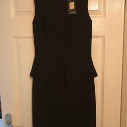 Oasis peplum dress with gold back,
Size 8, New with tags
Collection only...M22 area