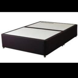 ONLY ONE, LAST ONE!!

DOUBLE DIVAN BASE
INCLUDING 2 DRAWERS ON THE SIDE
VERY STURDY IN BLACK COLOUR

IF YOU NEED A MATCHING HEADBOARD IS EXTRA £20

