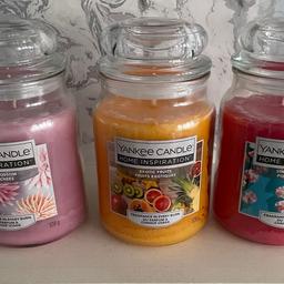New large Yankee candles 

£7 each

Collection only BR1