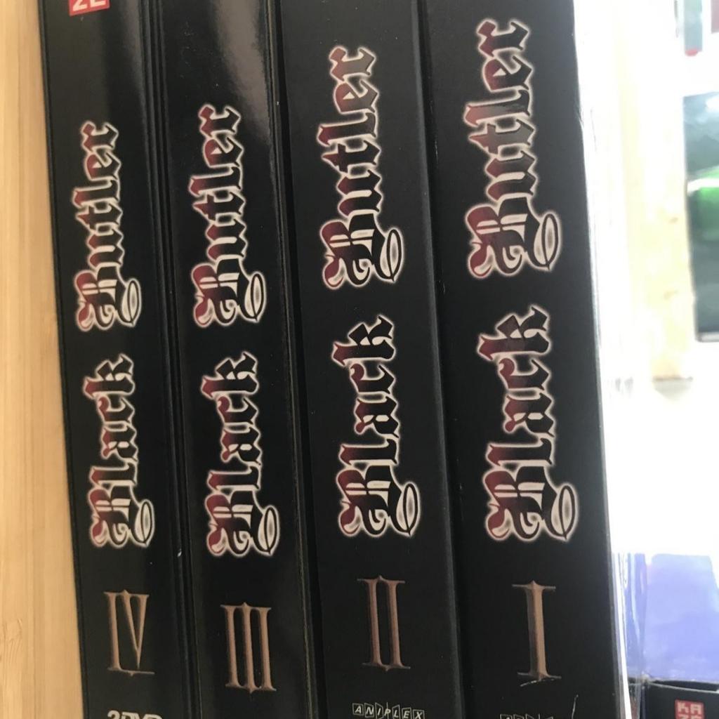 Black Butler Dvd 1 3 Anime Manga Cosplay In 41238 M nchengladbach For 