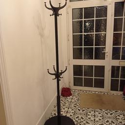 Strong, elegant coat stand that can hold upto 16 coats. collection only from N32EN