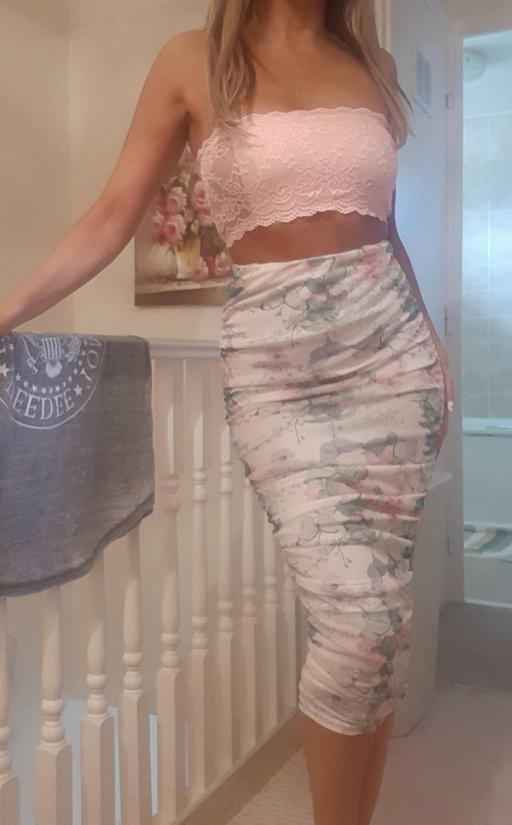 Buy & Sell West Midlands Walsall - Photos for sexy new floral plt midi pencil skirt size 8