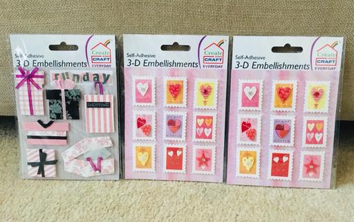 courses Central London Hyde Park - Central London - Photos for 3 x 3D Card Craft Embellishments *NEW*