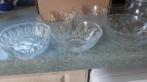 Buy & Sell Merseyside Saint Helens - Photos for 5 glass sugar/sweet bowls