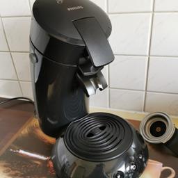 Ich verkaufe hier eine Philips Senseo Kaffeepadmaschine. Sie ist ca 2 Jahre alt und in gebraucht gutem Zustand, sowohl technisch als auch optisch. Die Maschine wurde vor kurzem erst entkalkt und gereinigt. Leider besitze ich die Originalverpackung nicht mehr.
Zubehör ist vollständig.
Versand zzgl 5€. Zahlung per PayPal möglich.