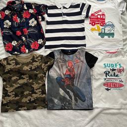 Kids clothes 
Boys clothes 
Bundle 
Aged 5 - 6 years 
Great condition 
Smoke free home 
3 x primark
1 x M&S 
1 Next 
1x Matalan

Collection WS10
Postage 3.20
