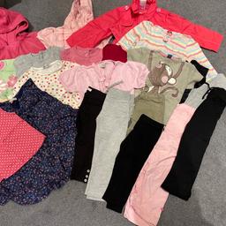 8 Trousers
8 Tops
1 Cardigan
2 Hoodies
1 Dress
1 Raincoat

From smoke and pet free home.

Please note: Collection only from Haworth, Keighley. Will not post, cannot deliver. No time wasters. Cash on Collection