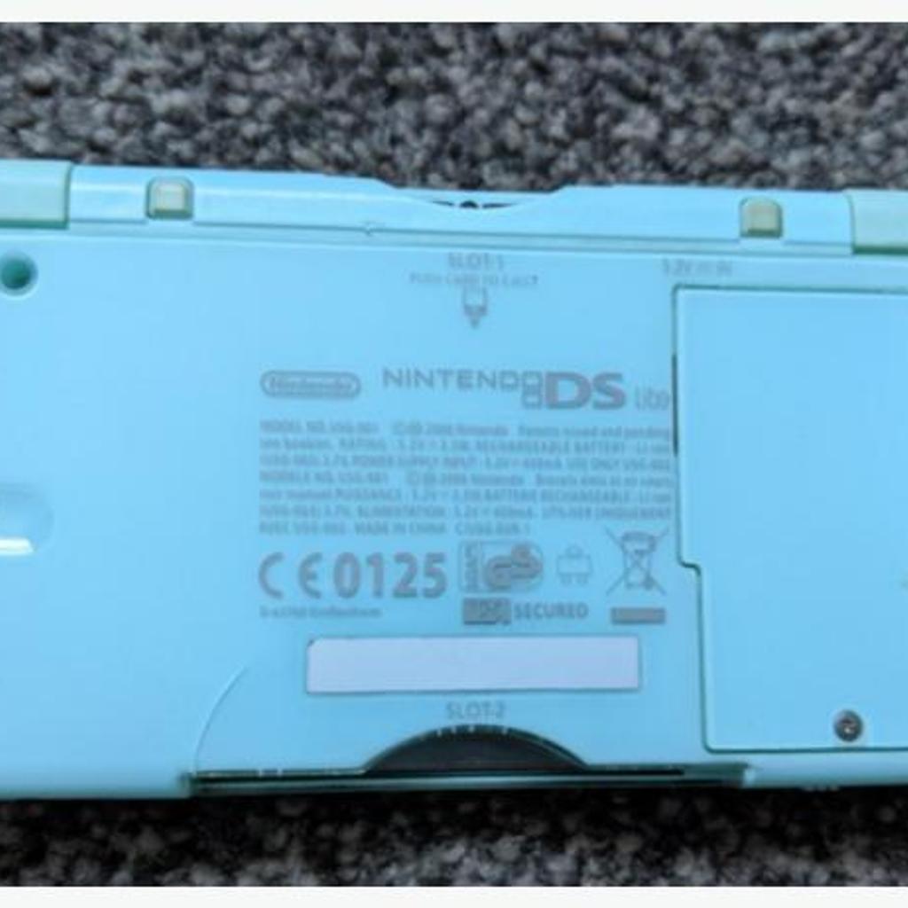 Nintendo DS Lite blue. screen in perfect condition.
collection from Wolverhampton or delivery can be arranged