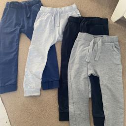 X4 skinny joggers blue, light grey, navy, grey all in really good condition from smoke free pet free house
