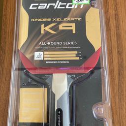 Carlton kinesis xelerate k9 tennis bat-brand new unpacked.Without receipt