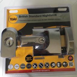 Brand New
British Standard Nightlatch
£35 Each or £60 For Both
These Are £70 + Each To Buy New