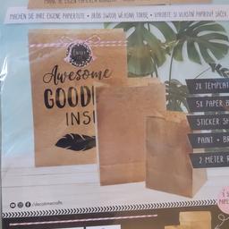 New make your own paper gift bag , ideal for crafty people .
Coles complete with all you need.
collection bl3