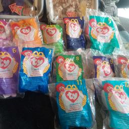 joblot ty beanie babies collection 12 sealed still other 2 great condition and in cases looking for decent offer pick up s62