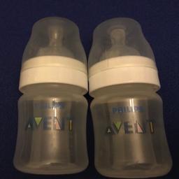 Two Avent Baby Milk Bottles
4oz Bottles
In Good Used Condition
£1 each